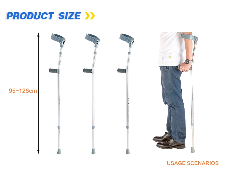 Aluminum Alloy Elbow Crutch
