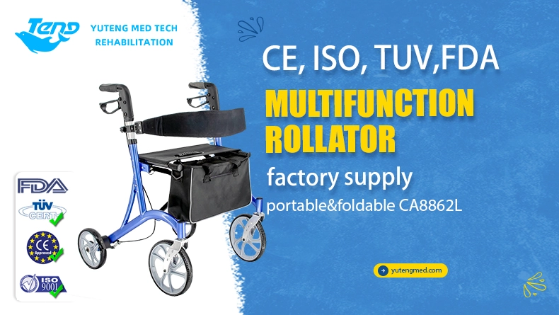 Aluminum Shopping Rollator